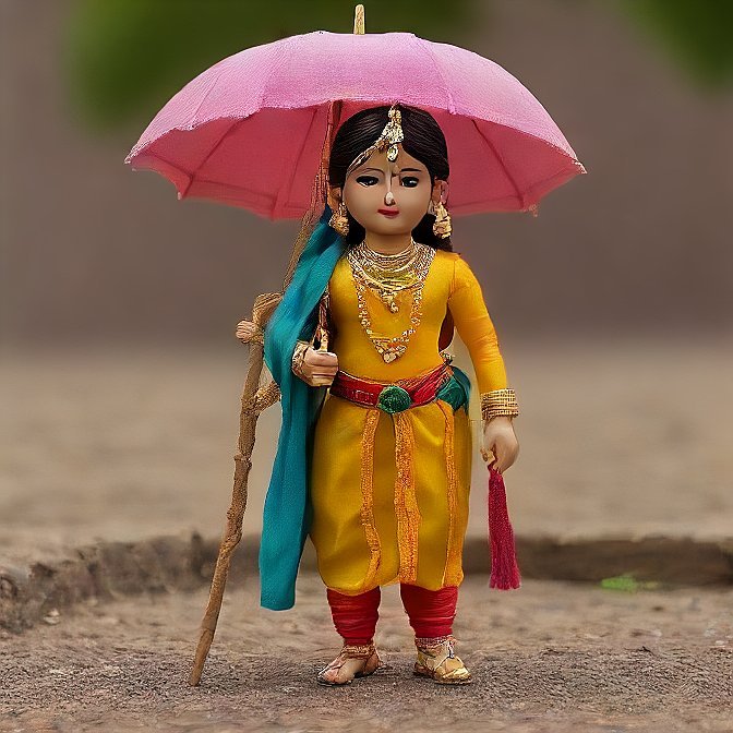 3D cartoon character art